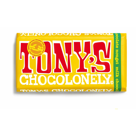 Milk chocolate TONY'S, 32%, with nougat cream, 180g