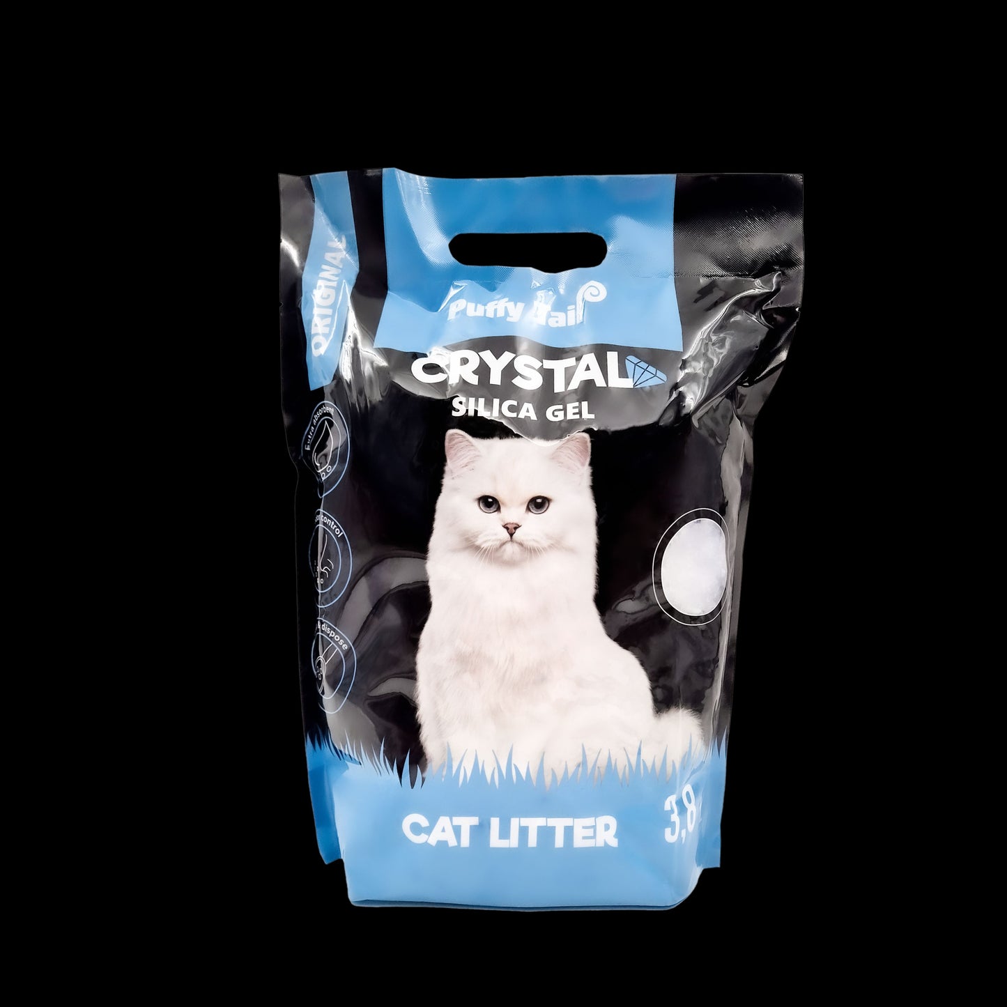 Silikoninis kraikas PUFFY TAIL, 10 l