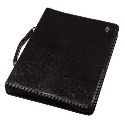 Document case with zipper PANTA PLAST, artificial leather