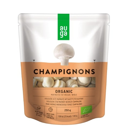 Organic mushrooms AUGA marinated 250g, LT-EKO-001 