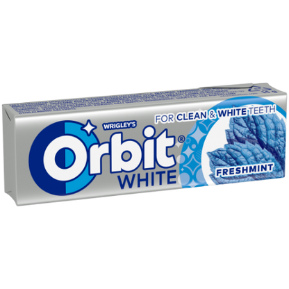 Kramtomoji guma ORBIT White Freshmint, 14 g
