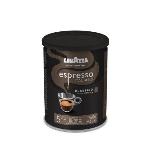 Kava LAVAZZA Espresso, malta, 250 g, metalinėje dėžutėje
