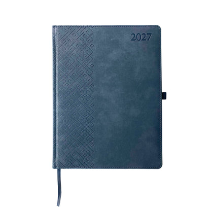 Kalendorius TRADITIONAL, 2027, PU, A4, juoda (Baltic)