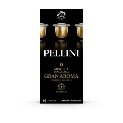 Kavos kapsulės PELLINI Gran Aroma, 10x5,5g