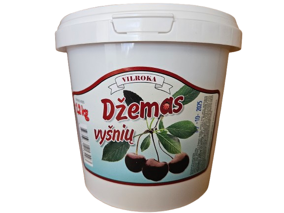 Vyšnių džemas VILROKA, 1,2 kg