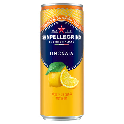 Gaivusis gazuotas gėrimas SAN PELLEGRINO Limonata, 0.33l, skardinė, D