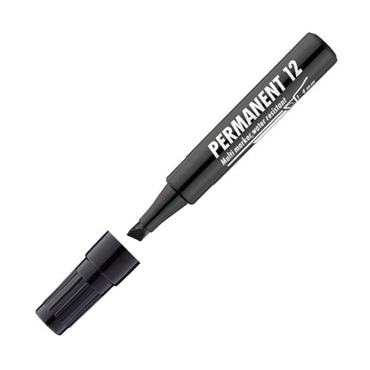Permanent marker ICO 12, 1-4 mm, black