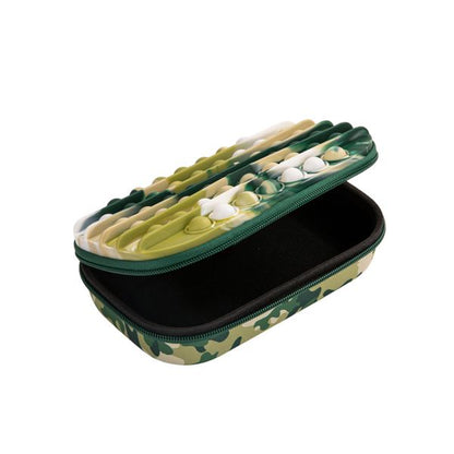 Pencil case ZIPIT ZIP &amp; POP Storage Box, military