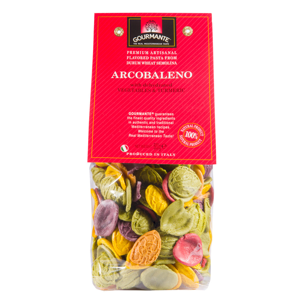 GOURMANTE durum wheat pasta, Arcobaleno, 500g