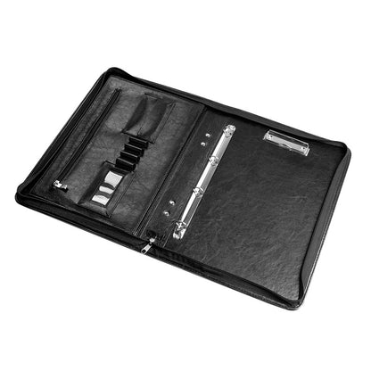 Document case with zipper PANTA PLAST, artificial leather