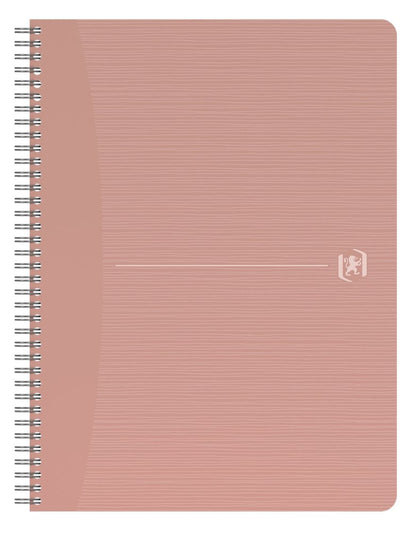 Perdirbtas sąsiuvinis su spirale OXFORD Rec’Up, A4, 90 lapų, 90 gsm, langeliais