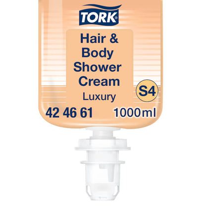 Tork Luxury Hair and Body Shower Cream, 1000ml