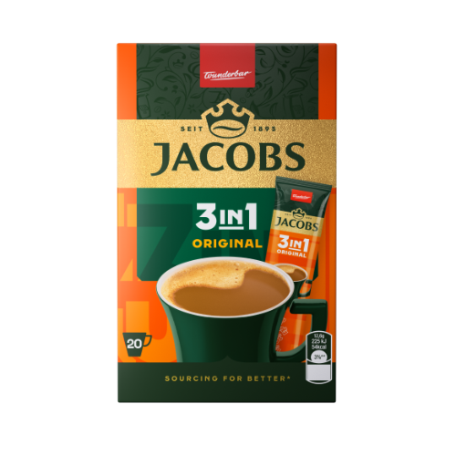 Coffee drink JACOBS Original 3in1, 20x12.6g box