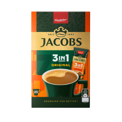 Coffee drink JACOBS Original 3in1, 20x12.6g box