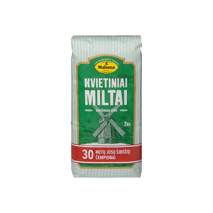 Miltai MALSENA, kvietiniai, aukšč. rūšies, 550D, 2 kg