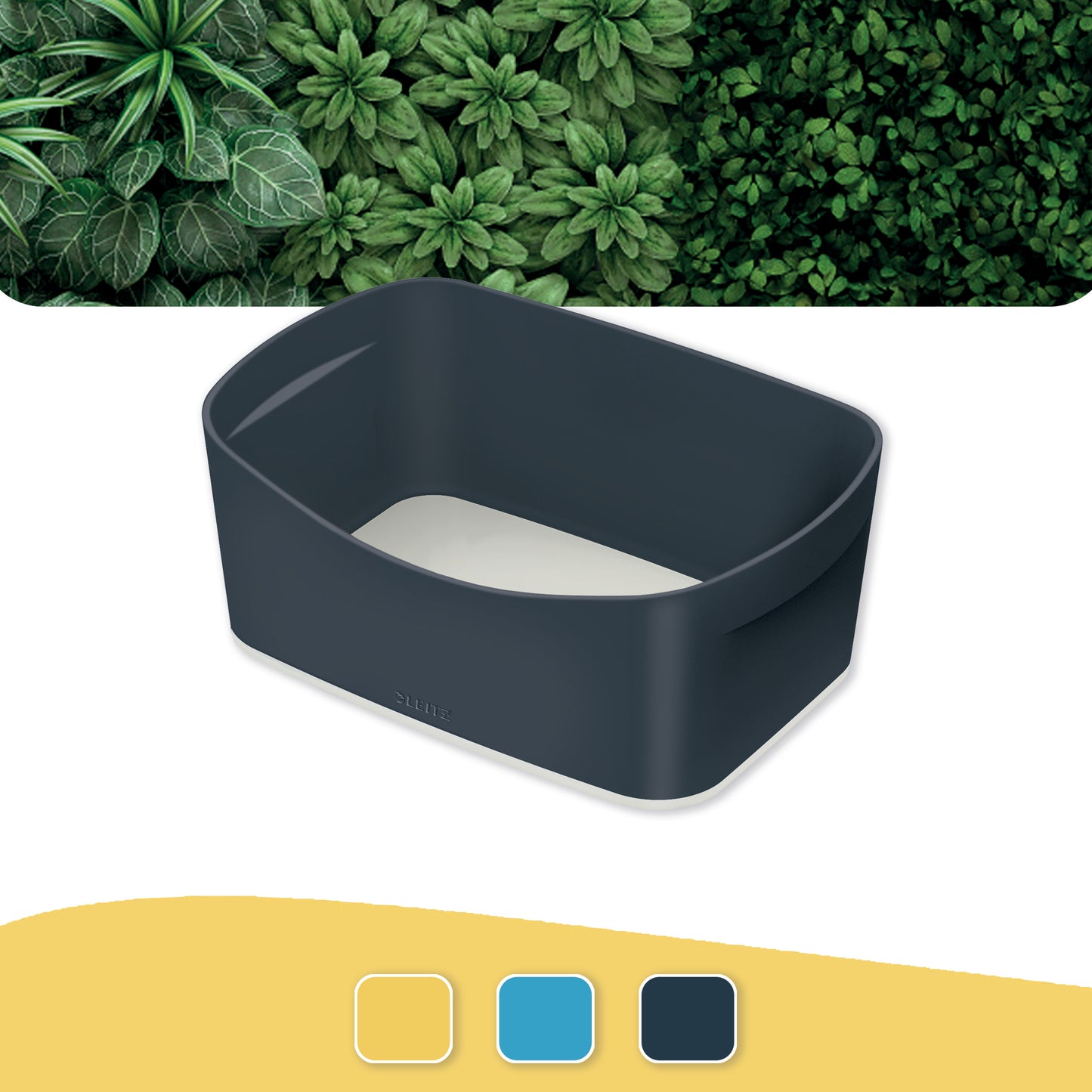 Daiktadėžė Cosy L:MyBox be dangtelio, pilkos sp.