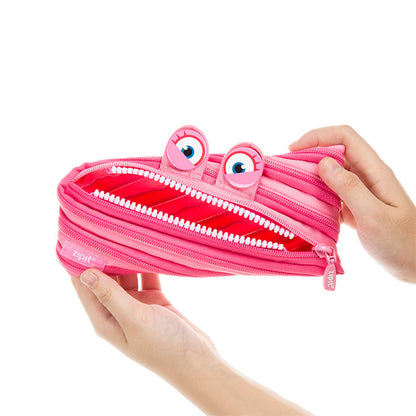 Pencil case ZIPIT Wildlings Pouch, ZTM-WD-HIP, Pink