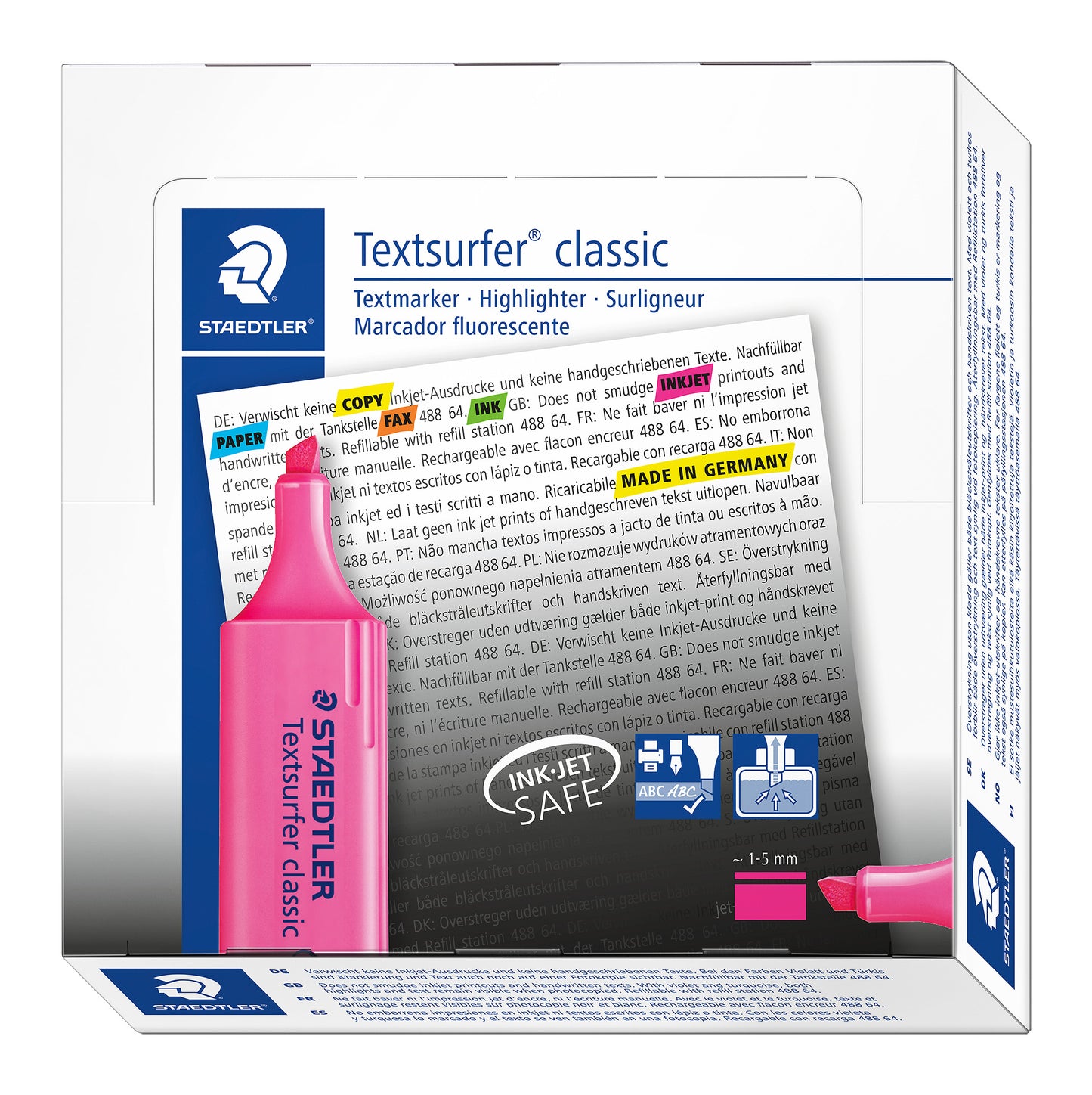 Text marker STAEDTLER TEXTSURFER 364