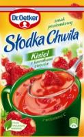 DR. OETKER instant jelly, strawberry flavor, with dried fruits, 31.5 g
