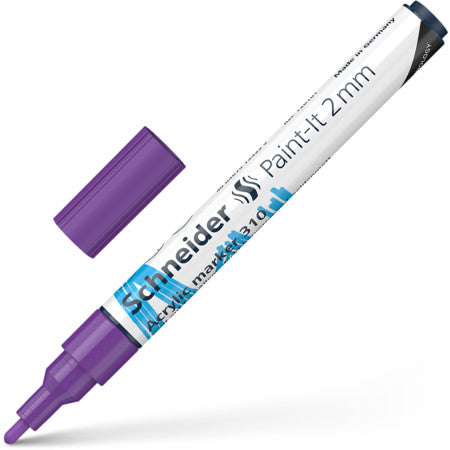 Acrylic marker SCHNEIDER Paint-it 310, 2 mm, purple