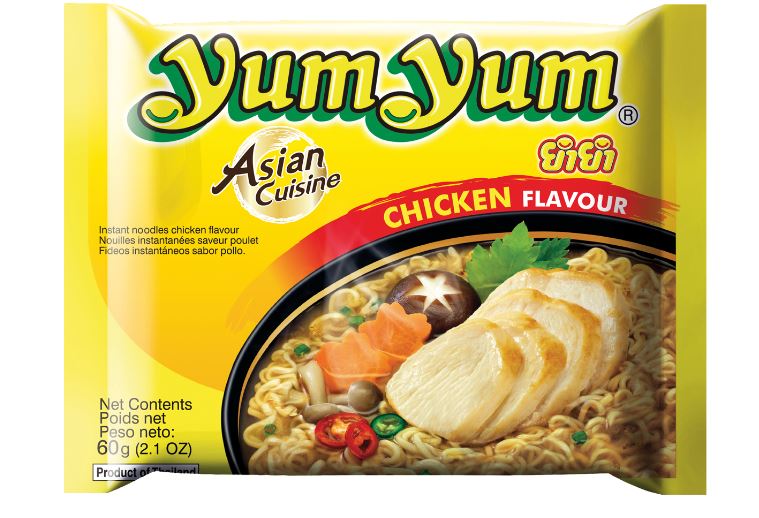 Instant noodles YUM YUM, chicken flavor, 60 g