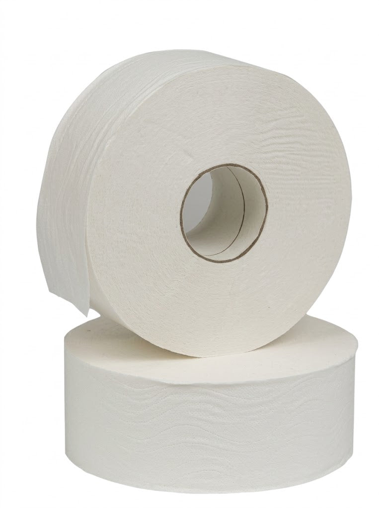 Toilet paper GRUINE, with regenerated fiber perforation, 2 layers, 140 m