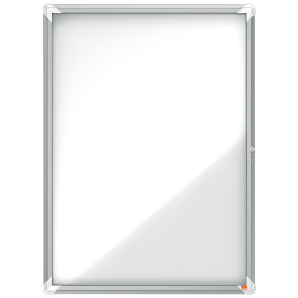Magnetic notice board Nobo Premium Plus, 9xA4, lockable, outdoor resistant