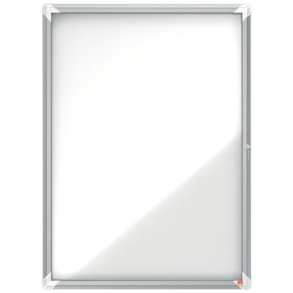 Magnetic notice board Nobo Premium Plus, 9xA4, lockable, outdoor resistant