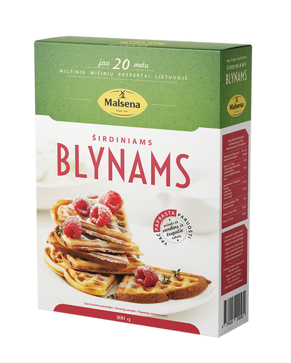 Flour mix MALSENA, for hearty pancakes, 400 g