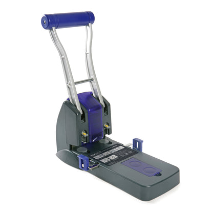 Hole punch RAPESCO Eco P2200, 2 holes, 150 sheets, black/purple