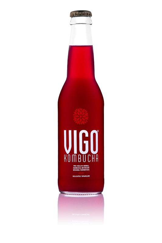 Refreshing tea drink VIGO Kombucha, Acai, carbonated, 0.330 l, D, LT-EKO-001
