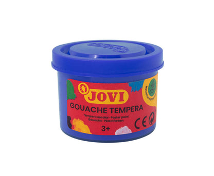 Gouache JOVI Scholar, 5 pcs. 35ml each, dark blue color.
