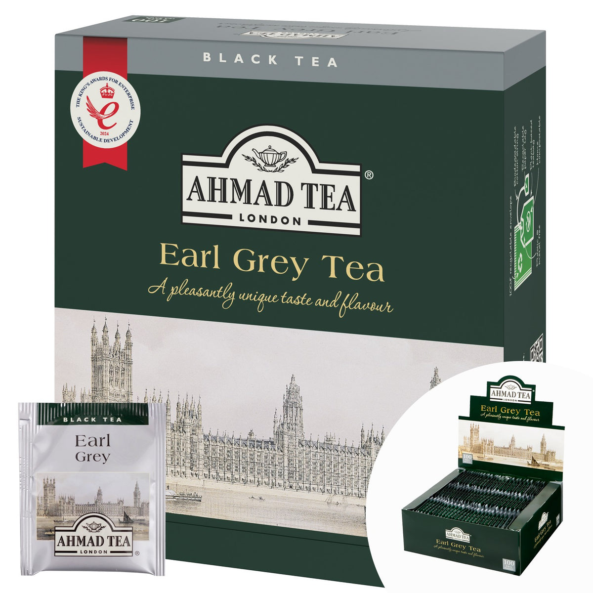 Black tea AHMAD ALU EAR grey