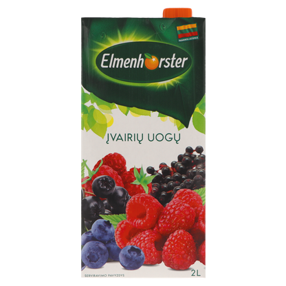 Mixed berry juice drink ELMENHORSTER, 2l, 12%