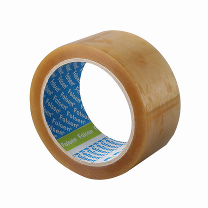 Packaging tape FOLSEN, 48 mm x 66 m, transparent, Solventlvent