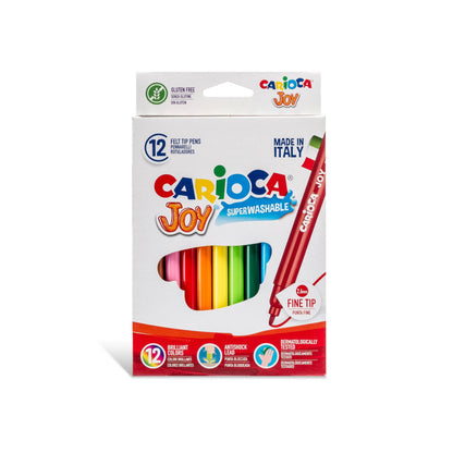 CARIOCA JOY felt-tip pens, 12 pcs.