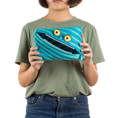 Pencil case ZIPIT Wildlings Jumbo Pouch, ZTMJ-WD-CRE, blue