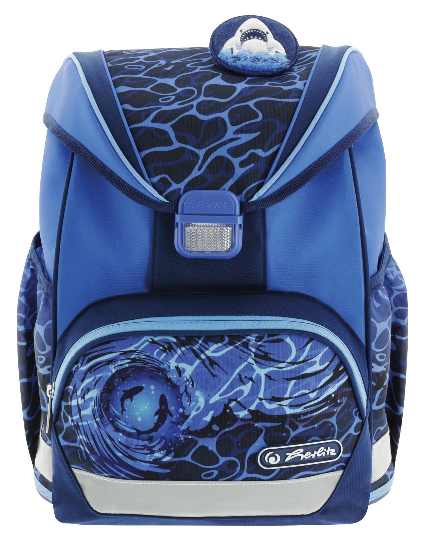 Forminė kuprinė Herlitz UltraLight Blue Shark  36 x 28 x 21 cm