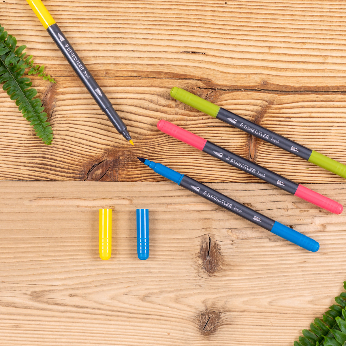 STAEDTLER felt-tip pens, double-sided, 18 pcs.