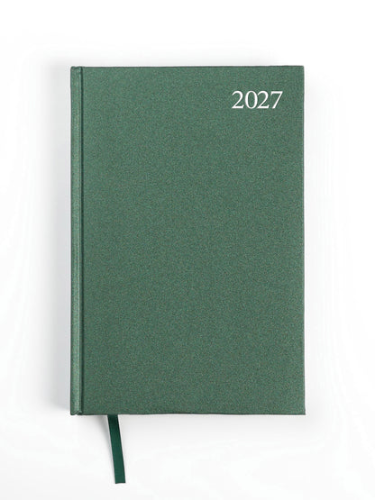 Kalendorius STANDARD 2027, PVC, A5, žalia LT