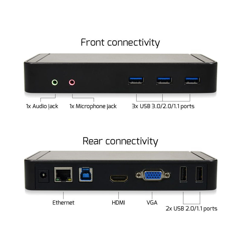 PORT port expansion station, 10 ports, USB 3.0, desktop