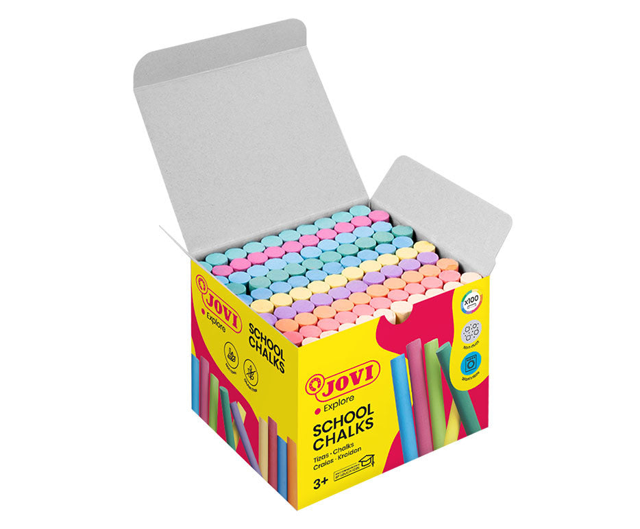 Spalvota kreida JOVI Classcolor Box, 100 vnt.
