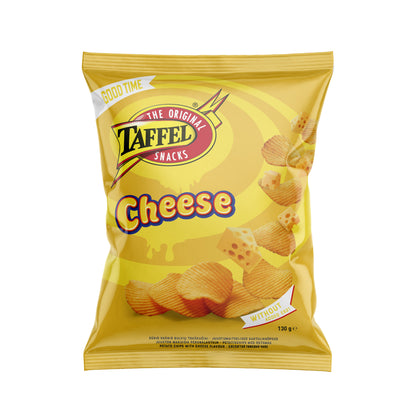Potato chips TAFFEL, cheese flavor, 130 g