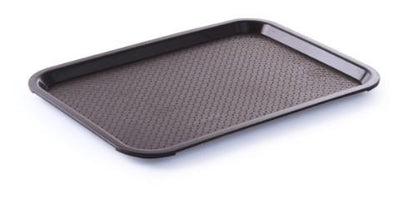 Tray FAST FOOD, plastic, brown, 35 x 45 cm, 1 pc.