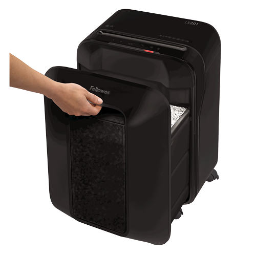 Fellowes Powershred paper shredder LX201 black