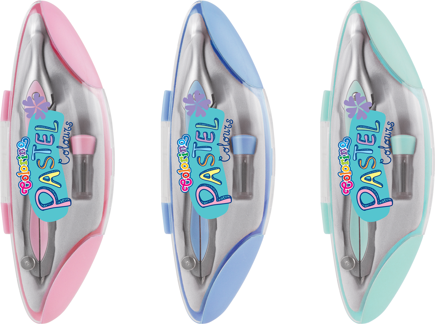 Coloring book COLORINO Pastel, 2 pieces
