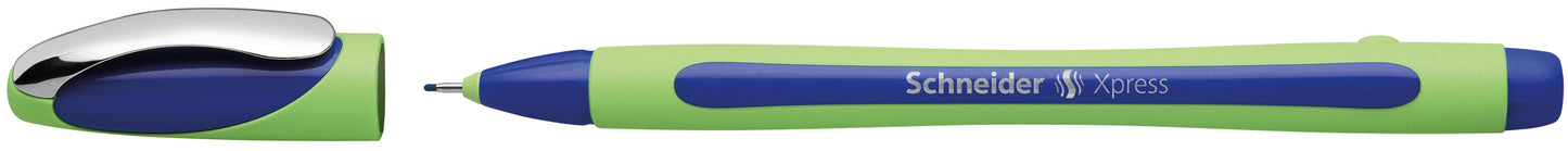 Rašiklis SCHNEIDER XPRESS, 0,8 mm, rašymo spal. mėlyna