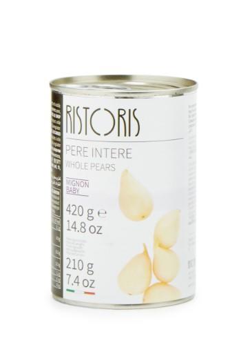 Mini pears RISTORIS, 420g/210 g