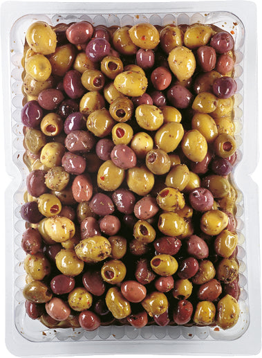 Olive mix in oil VIANDER, with spices, 1.5kg