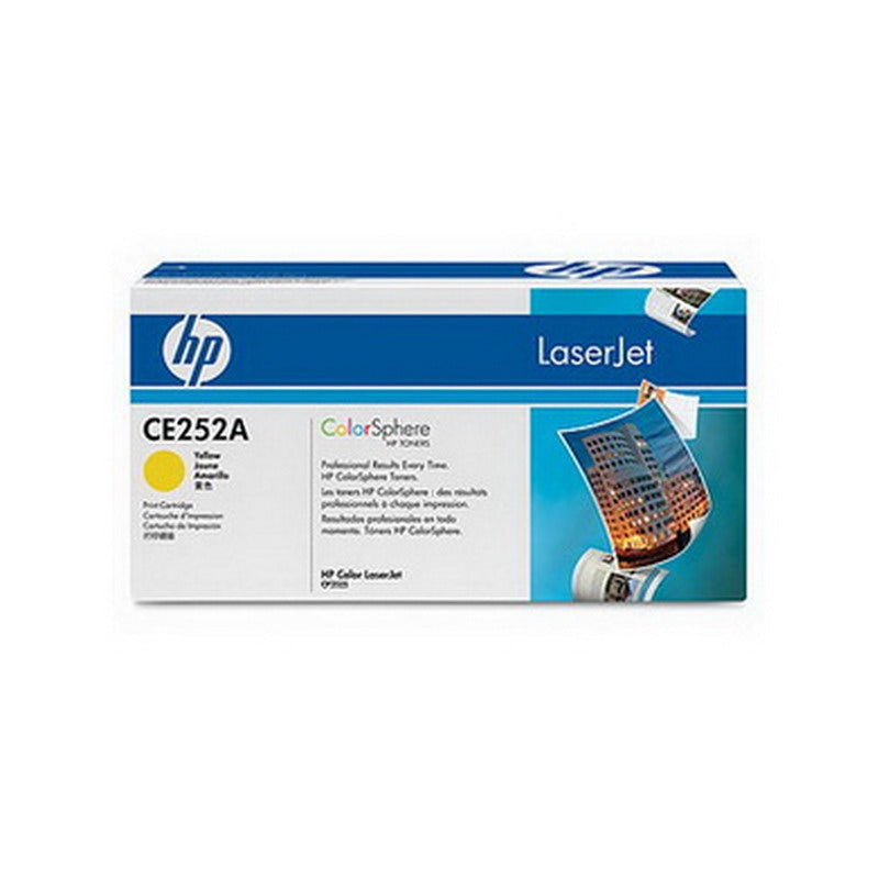 Dažomieji milteliai HP CE252A, Geltona